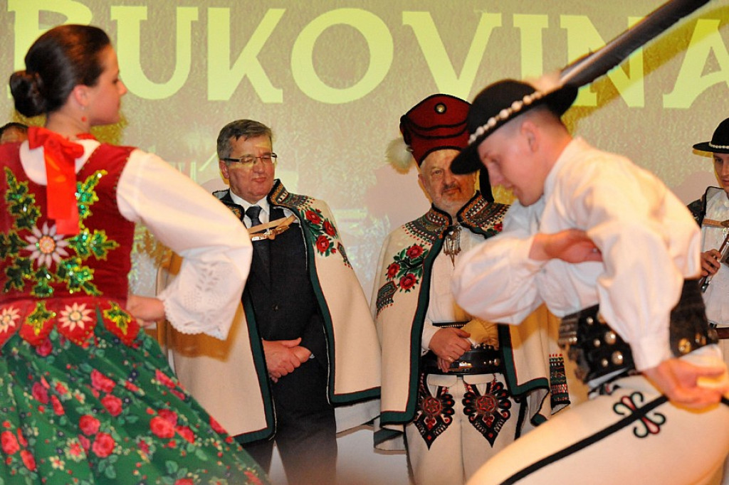 Prezydent Bronisław Komorowski w Bukowinie