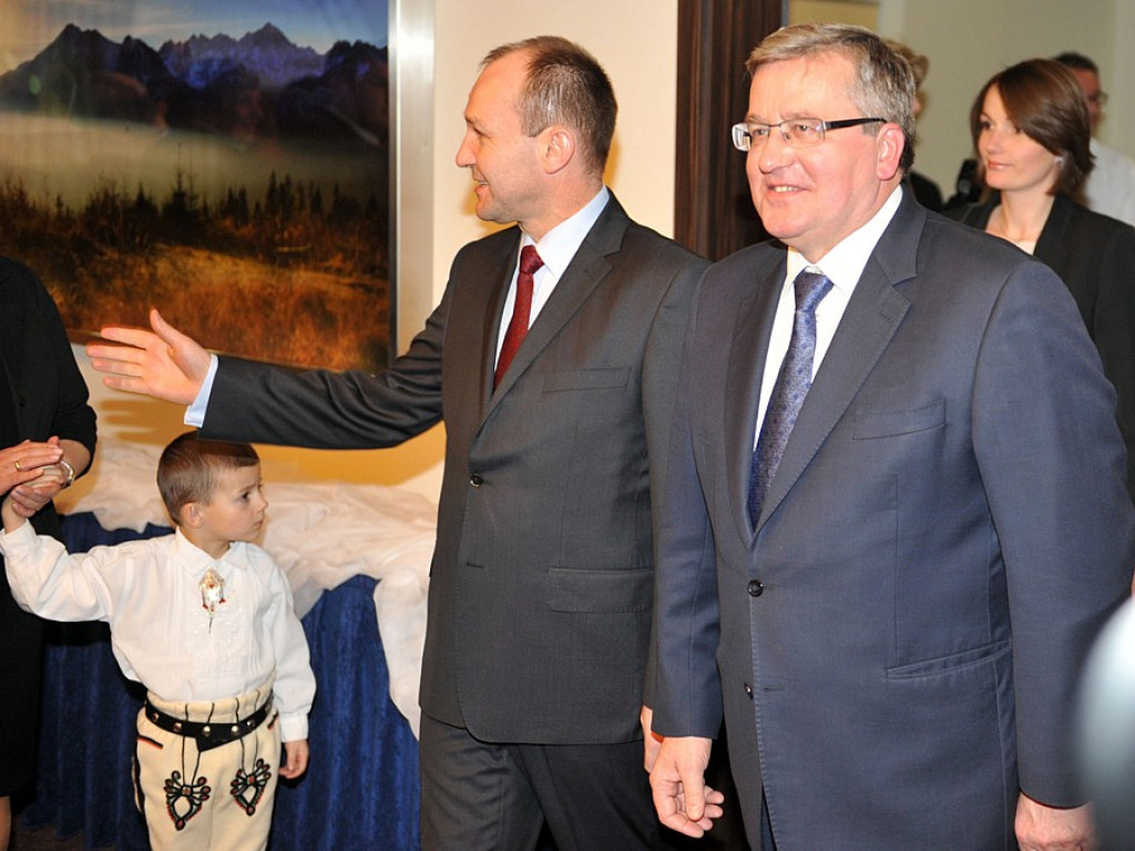 Prezydent Bronisław Komorowski w Bukowinie
