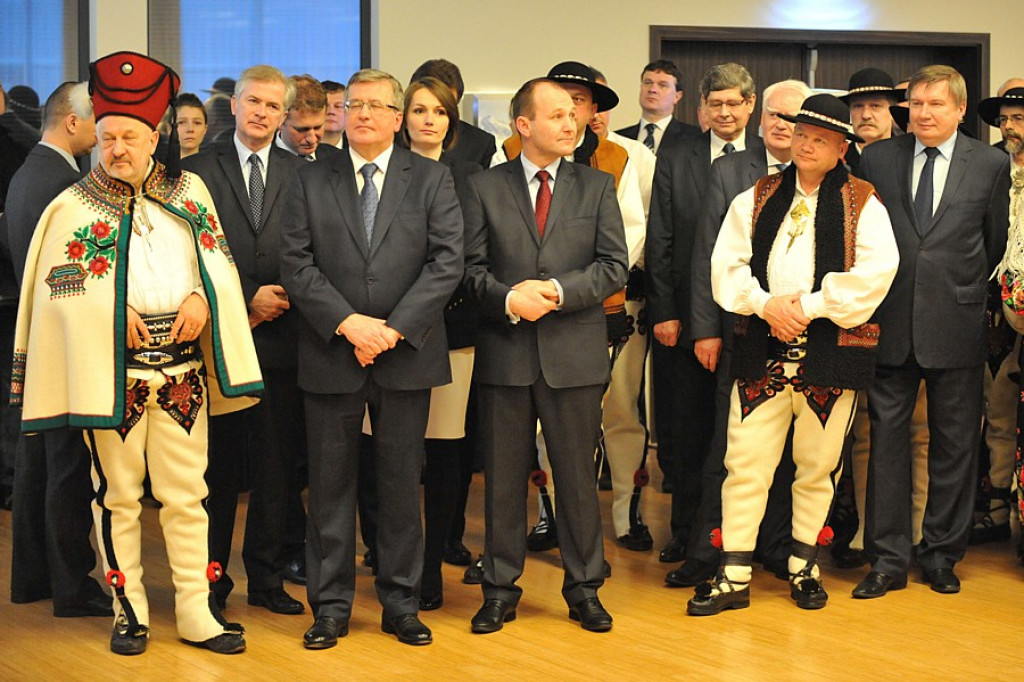 Prezydent Bronisław Komorowski w Bukowinie