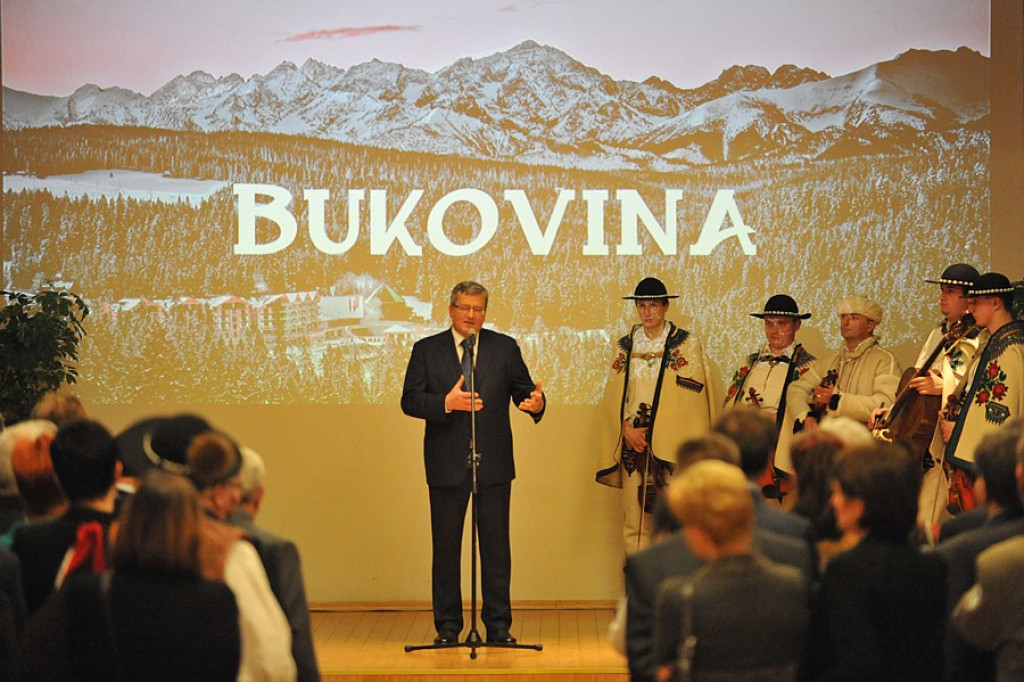 Prezydent Bronisław Komorowski w Bukowinie