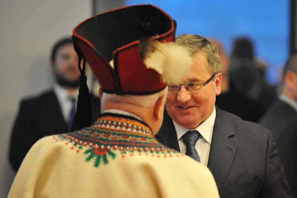 Prezydent Bronisław Komorowski w Bukowinie