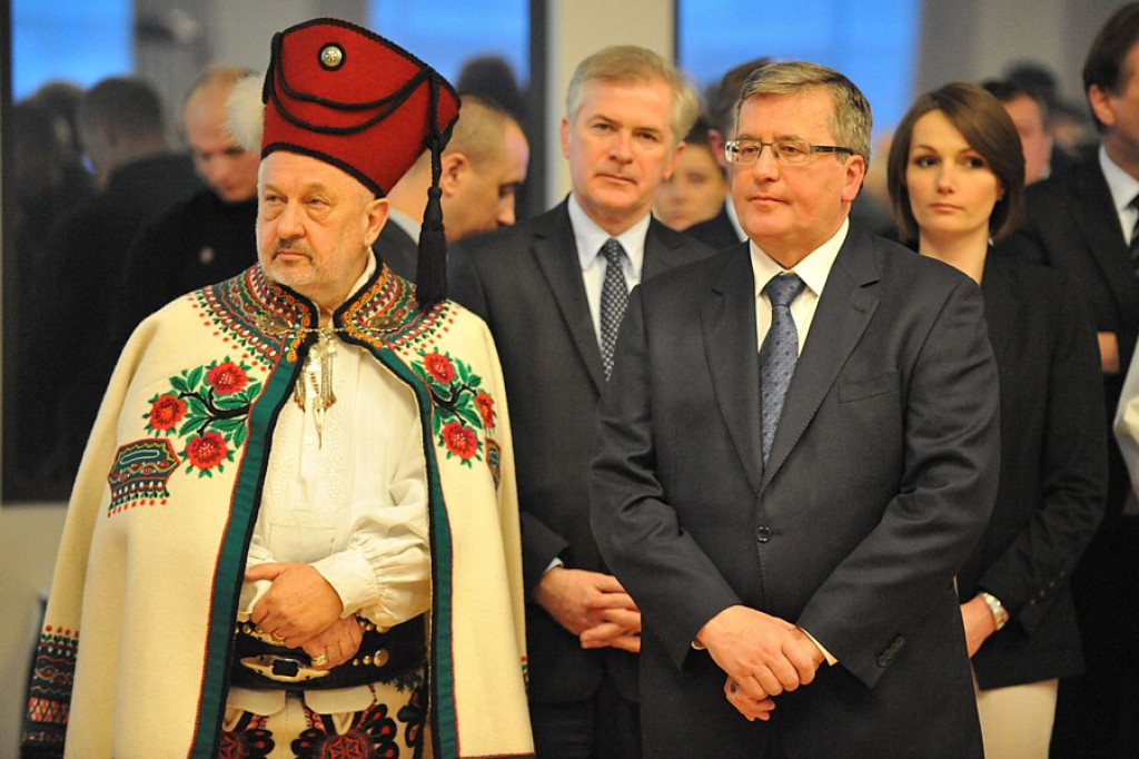 Prezydent Bronisław Komorowski w Bukowinie