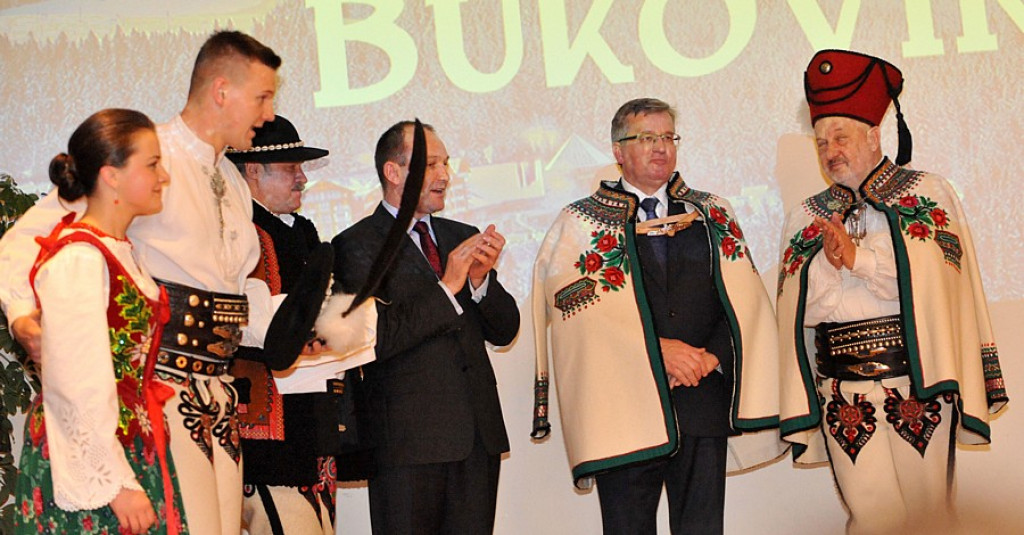 Prezydent Bronisław Komorowski w Bukowinie