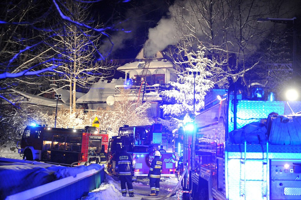 Zakopane: Pożar na Rojach