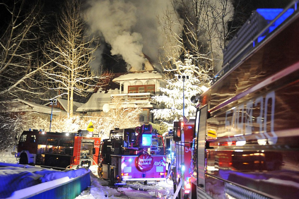 Zakopane: Pożar na Rojach
