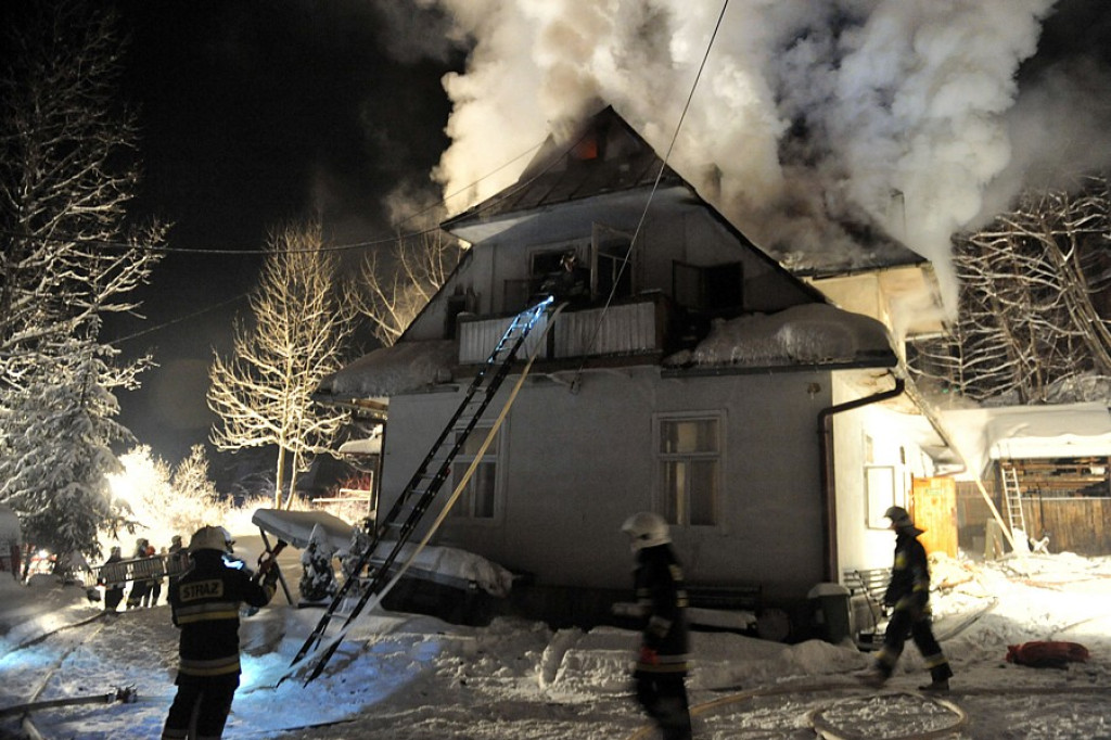 Zakopane: Pożar na Rojach