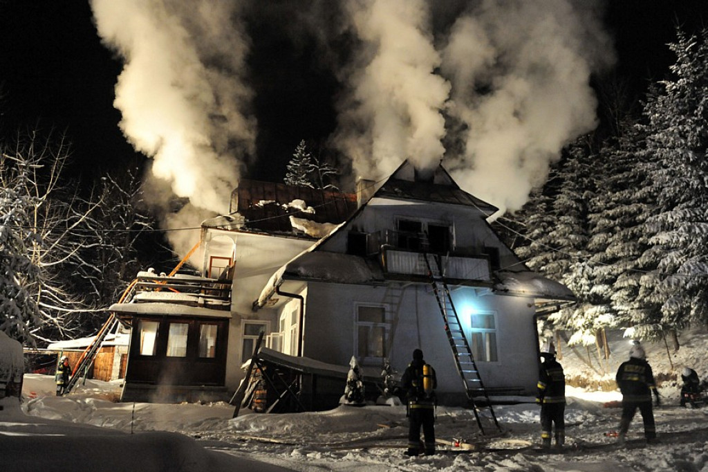Zakopane: Pożar na Rojach