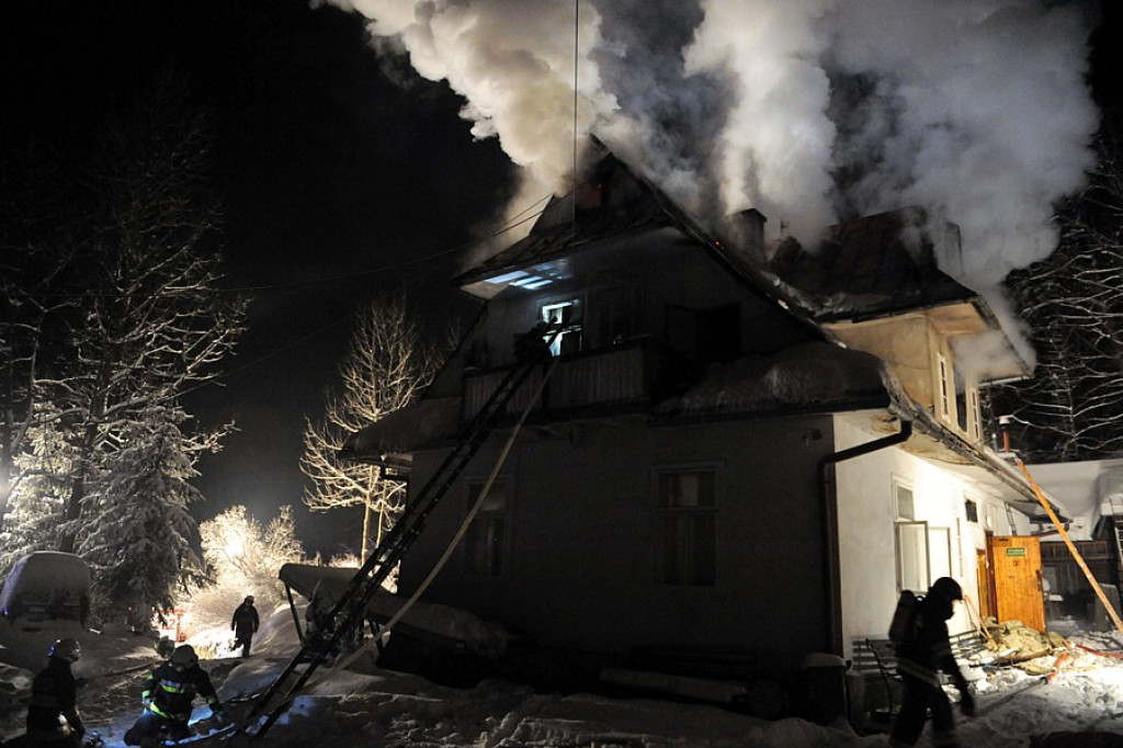 Zakopane: Pożar na Rojach