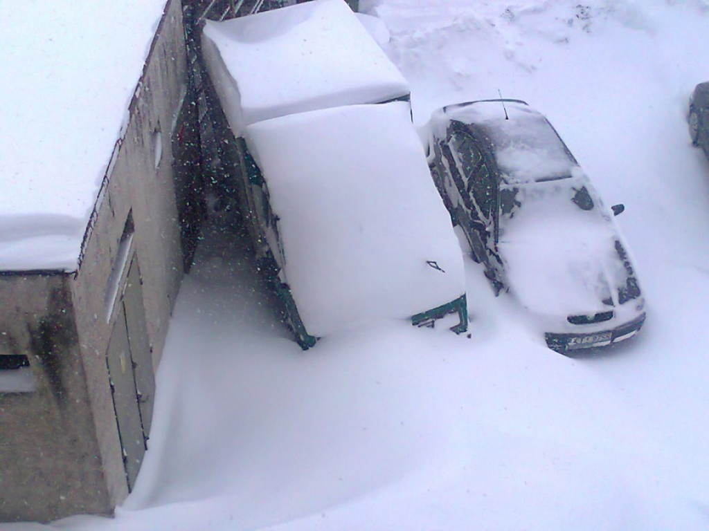 Śnieżny kataklizm na Podhalu