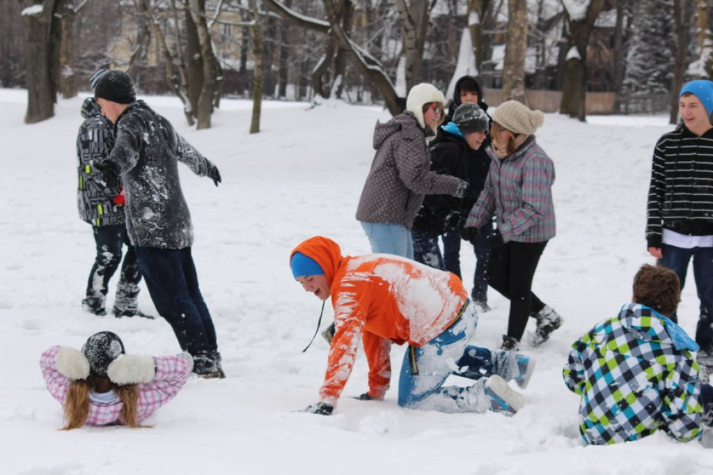 Śnieżny Śmigus Dyngus na Równi Krupowej
