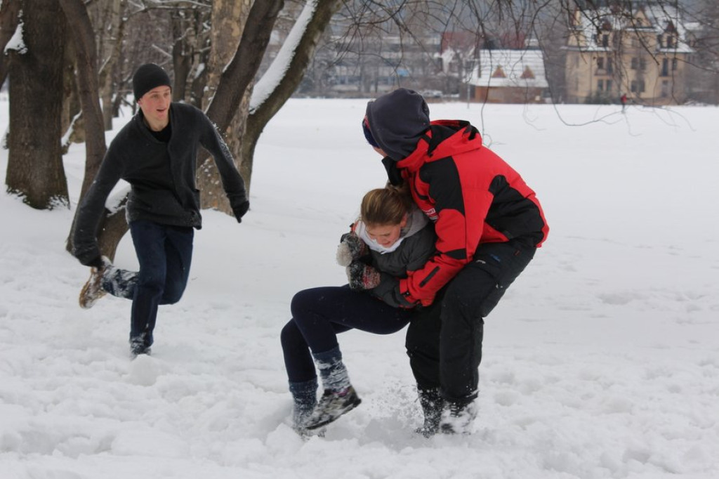 Śnieżny Śmigus Dyngus na Równi Krupowej