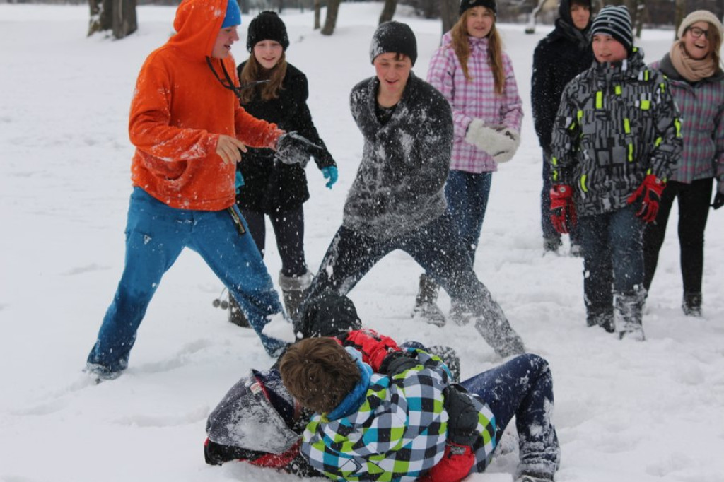 Śnieżny Śmigus Dyngus na Równi Krupowej