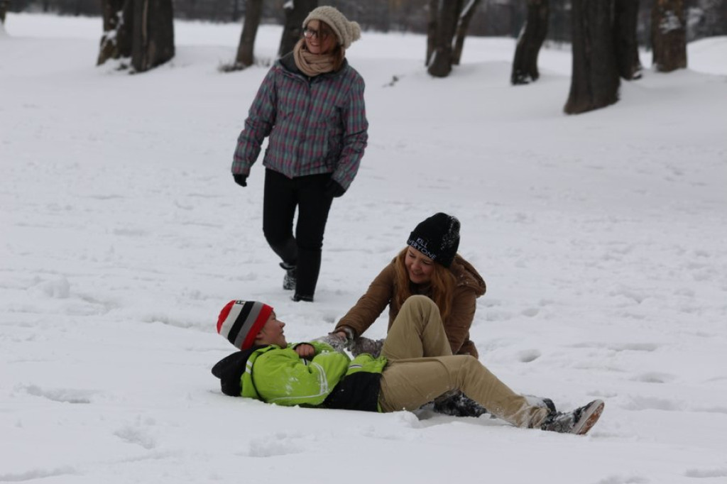 Śnieżny Śmigus Dyngus na Równi Krupowej