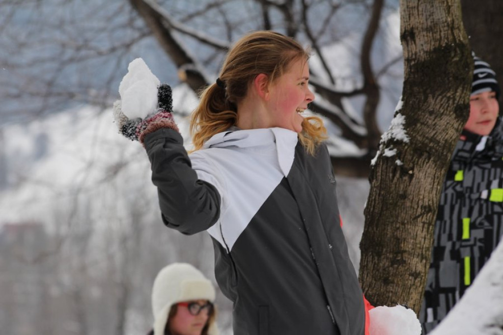 Śnieżny Śmigus Dyngus na Równi Krupowej