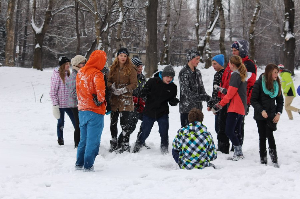 Śnieżny Śmigus Dyngus na Równi Krupowej