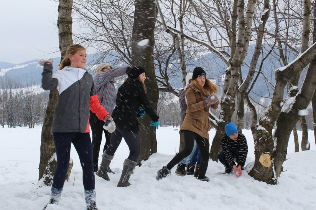 Śnieżny Śmigus Dyngus na Równi Krupowej