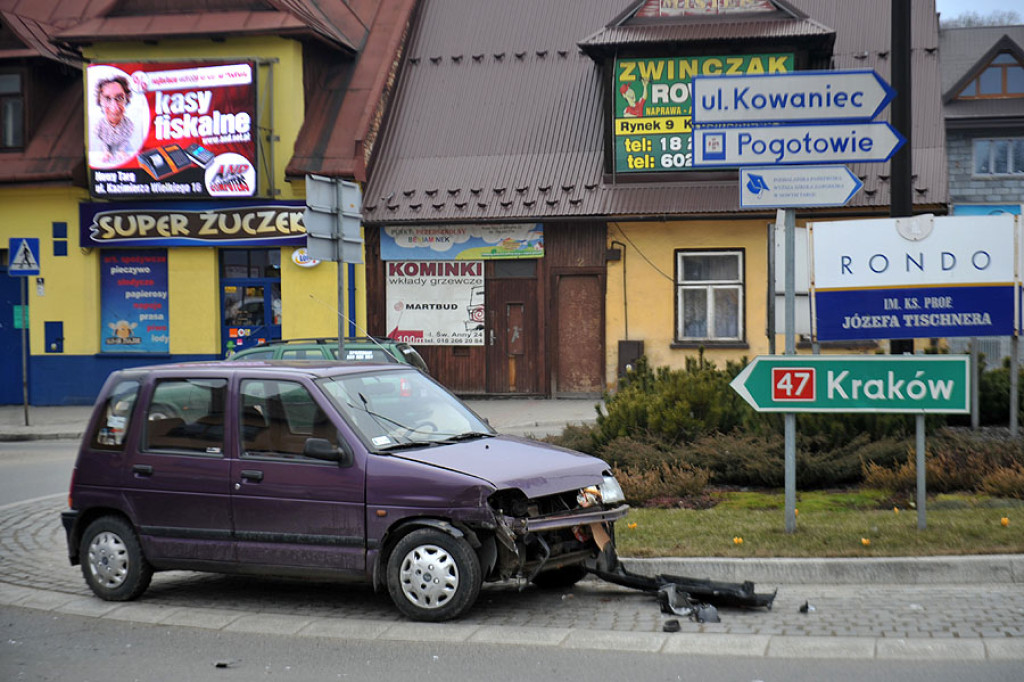 Wypadek w Nowym Targu