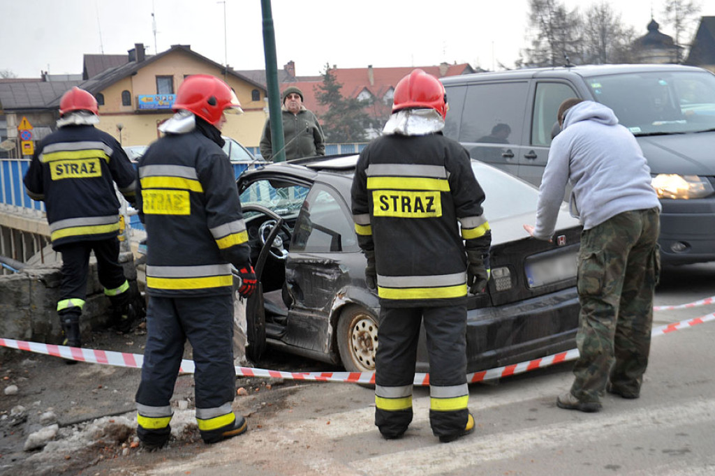 Wypadek w Nowym Targu