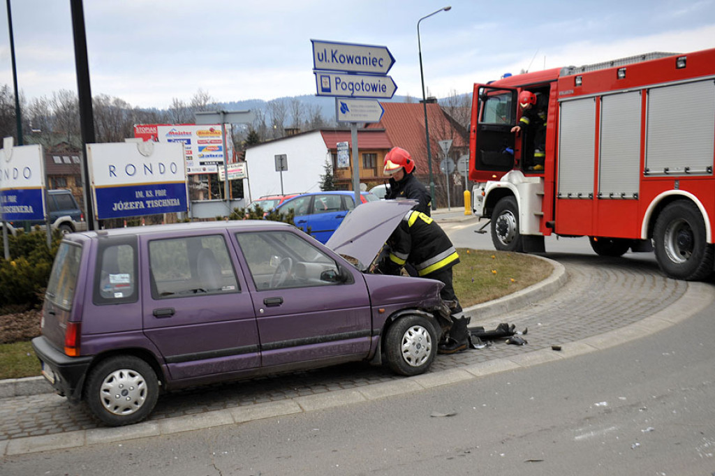 Wypadek w Nowym Targu