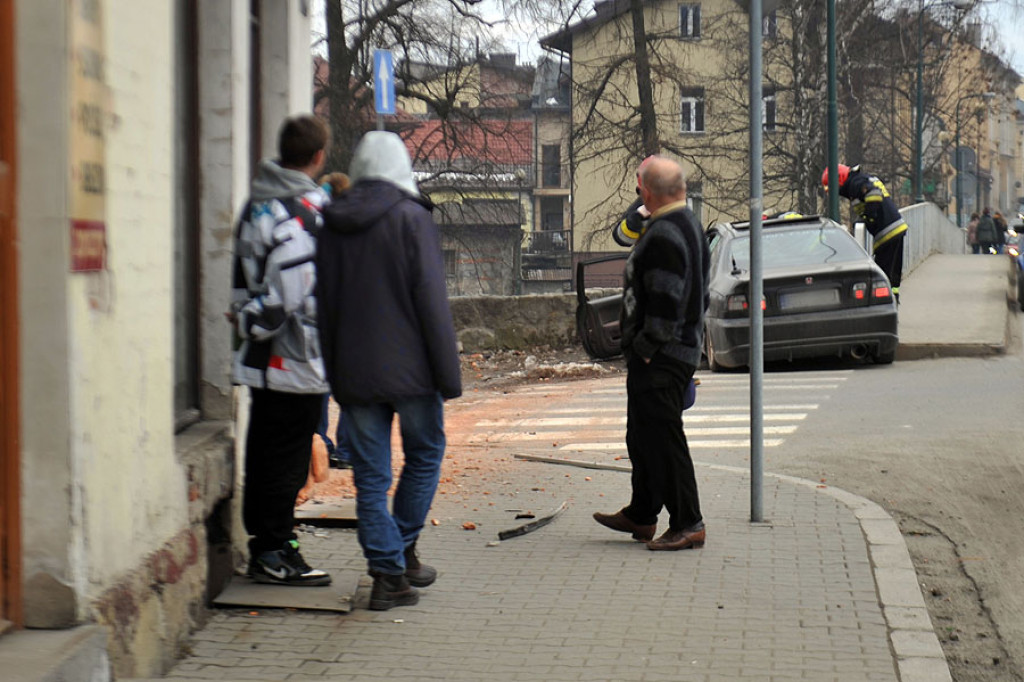Wypadek w Nowym Targu