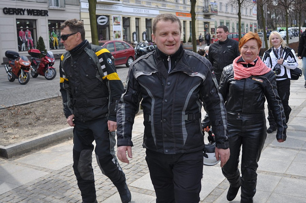 Motocykliści z Podhala na rozpoczęciu sezonu w Częstochowie