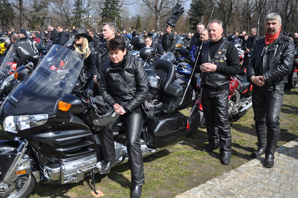 Motocykliści z Podhala na rozpoczęciu sezonu w Częstochowie
