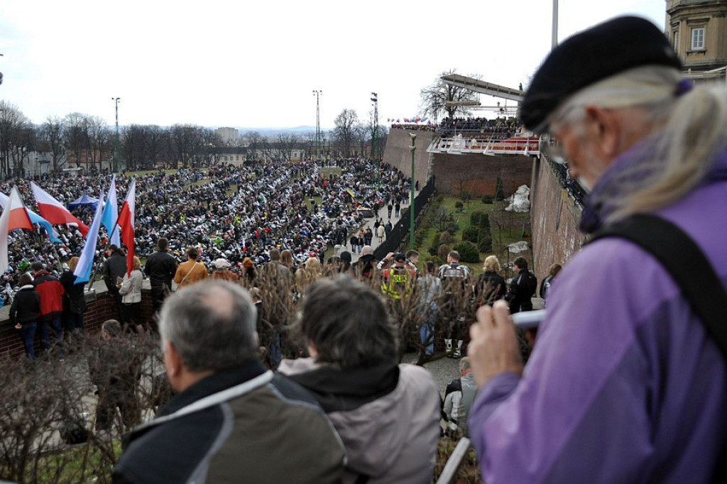 Motocykliści z Podhala na rozpoczęciu sezonu w Częstochowie