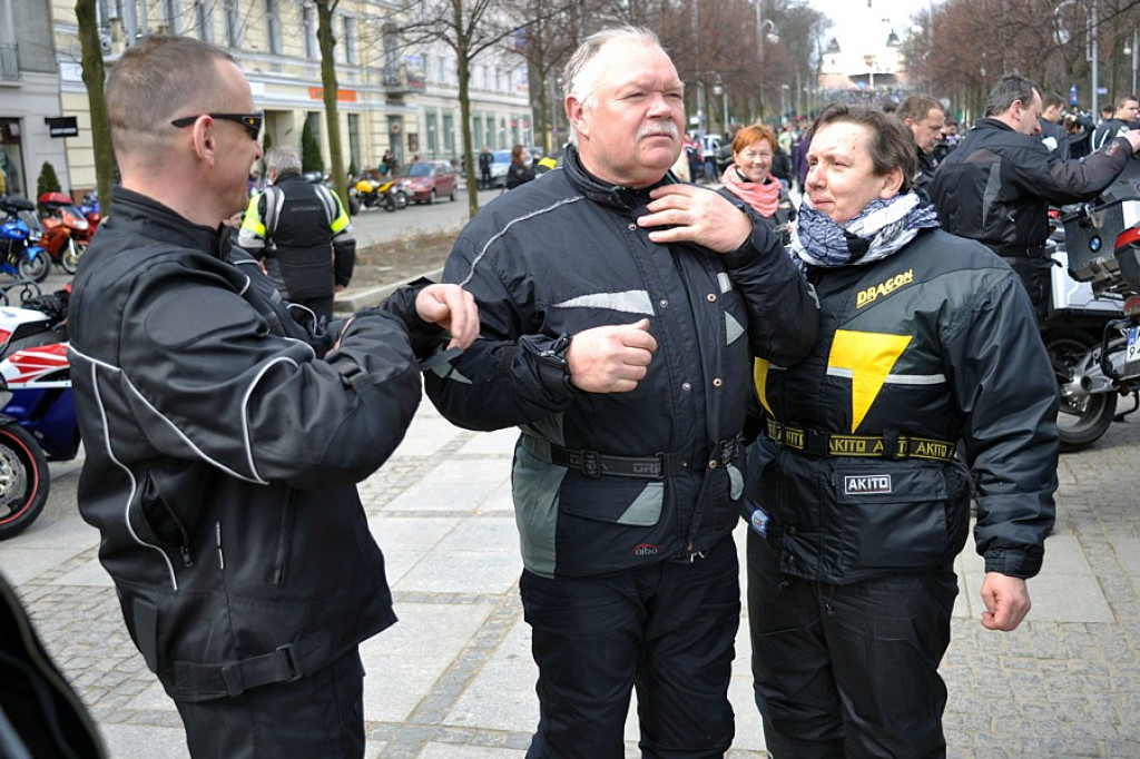 Motocykliści z Podhala na rozpoczęciu sezonu w Częstochowie