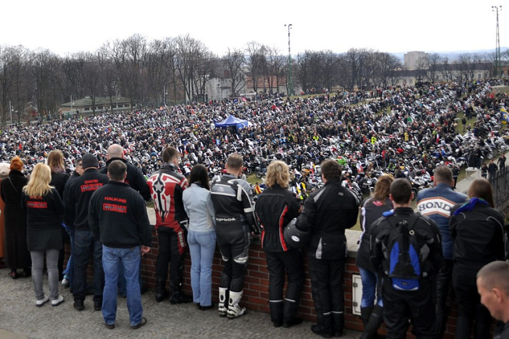 Motocykliści z Podhala na rozpoczęciu sezonu w Częstochowie