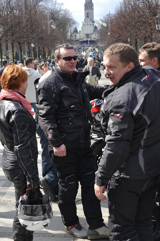 Motocykliści z Podhala na rozpoczęciu sezonu w Częstochowie