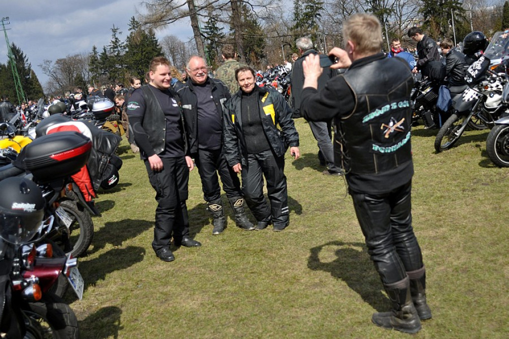 Motocykliści z Podhala na rozpoczęciu sezonu w Częstochowie