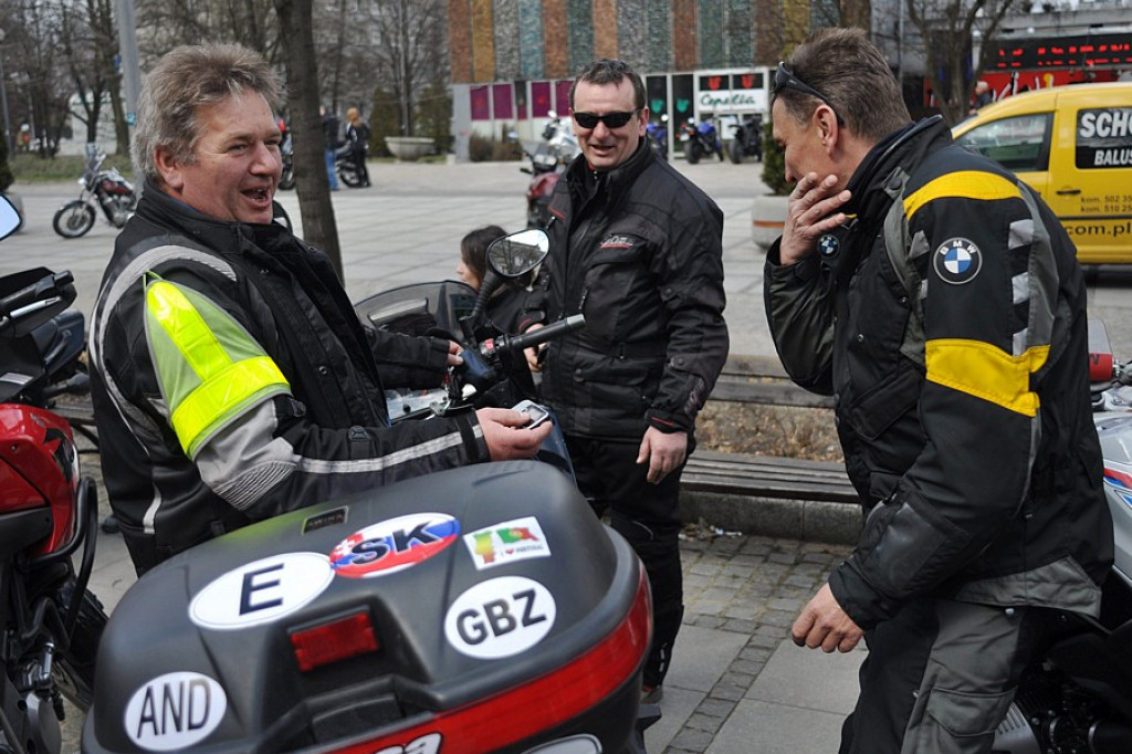 Motocykliści z Podhala na rozpoczęciu sezonu w Częstochowie