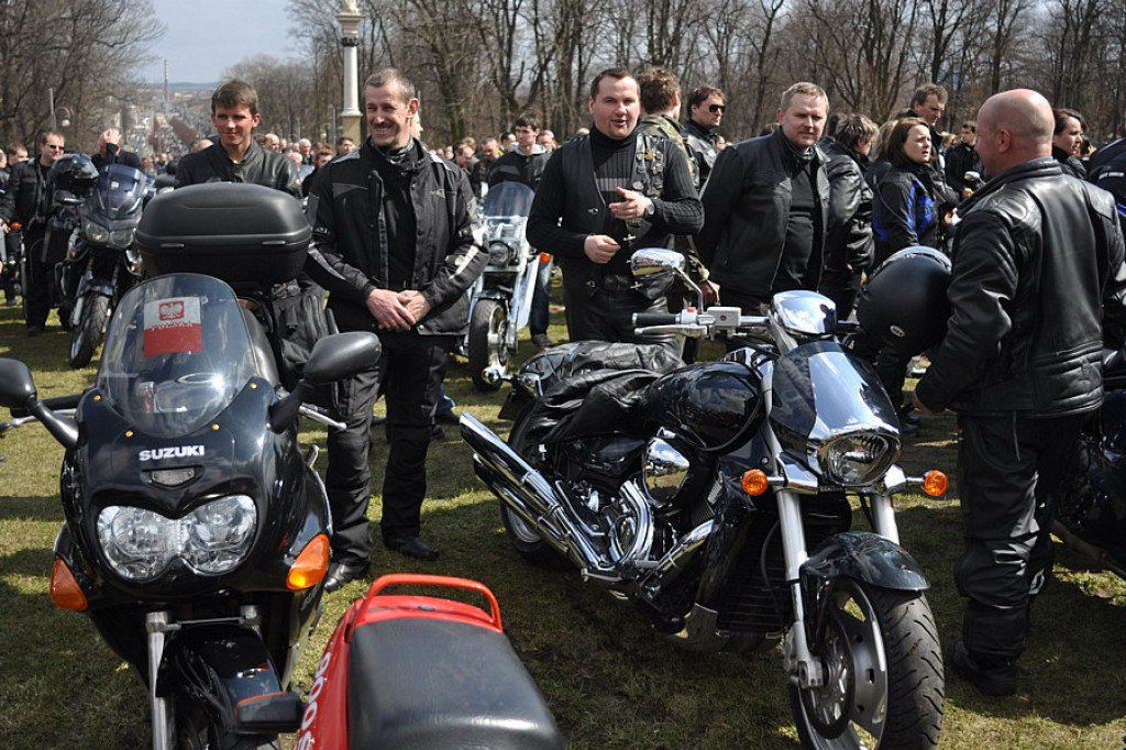 Motocykliści z Podhala na rozpoczęciu sezonu w Częstochowie