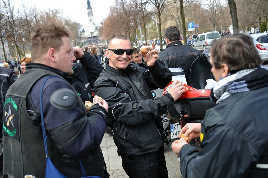Motocykliści z Podhala na rozpoczęciu sezonu w Częstochowie