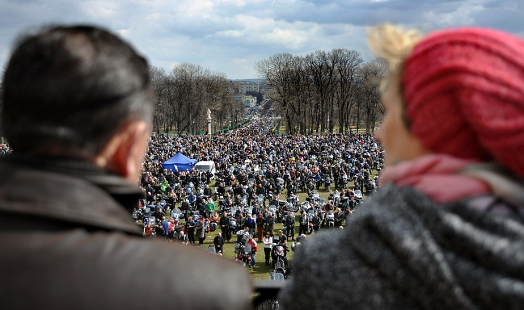 Motocykliści z Podhala na rozpoczęciu sezonu w Częstochowie