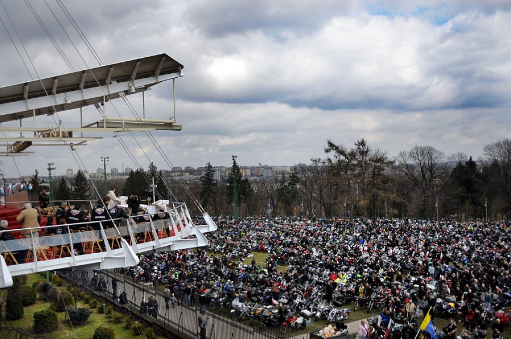Motocykliści z Podhala na rozpoczęciu sezonu w Częstochowie