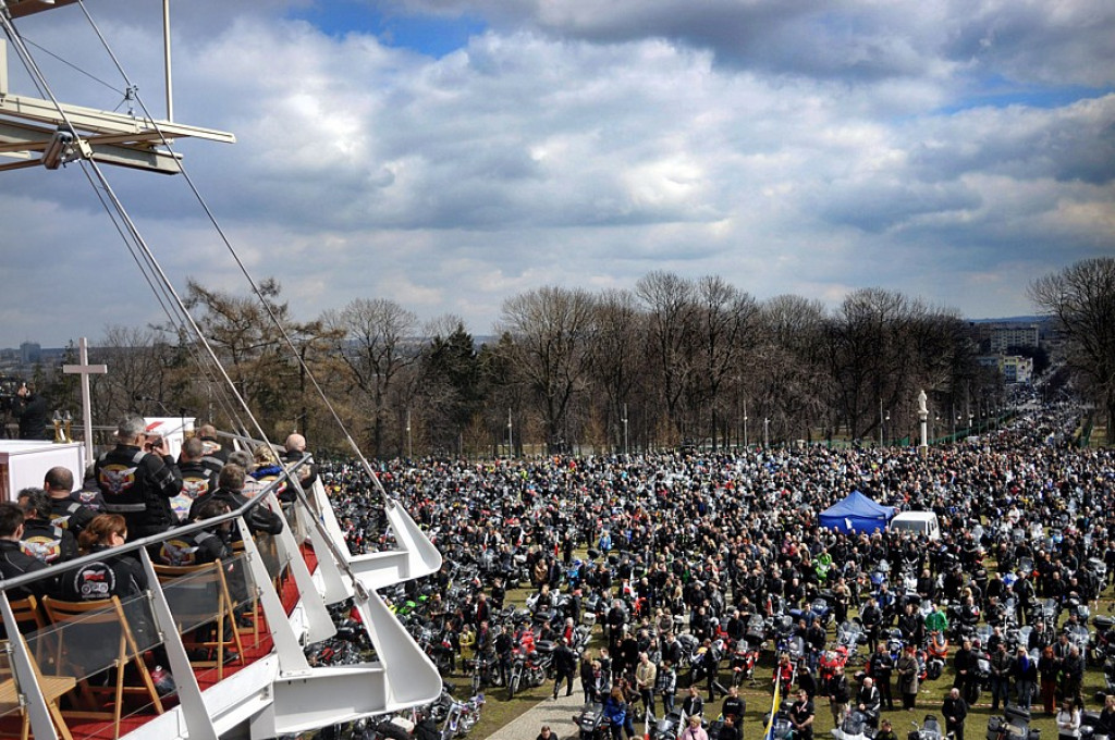 Motocykliści z Podhala na rozpoczęciu sezonu w Częstochowie