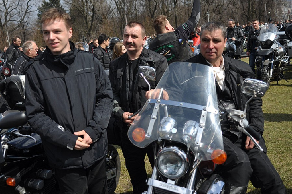 Motocykliści z Podhala na rozpoczęciu sezonu w Częstochowie