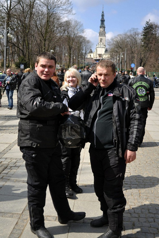Motocykliści z Podhala na rozpoczęciu sezonu w Częstochowie