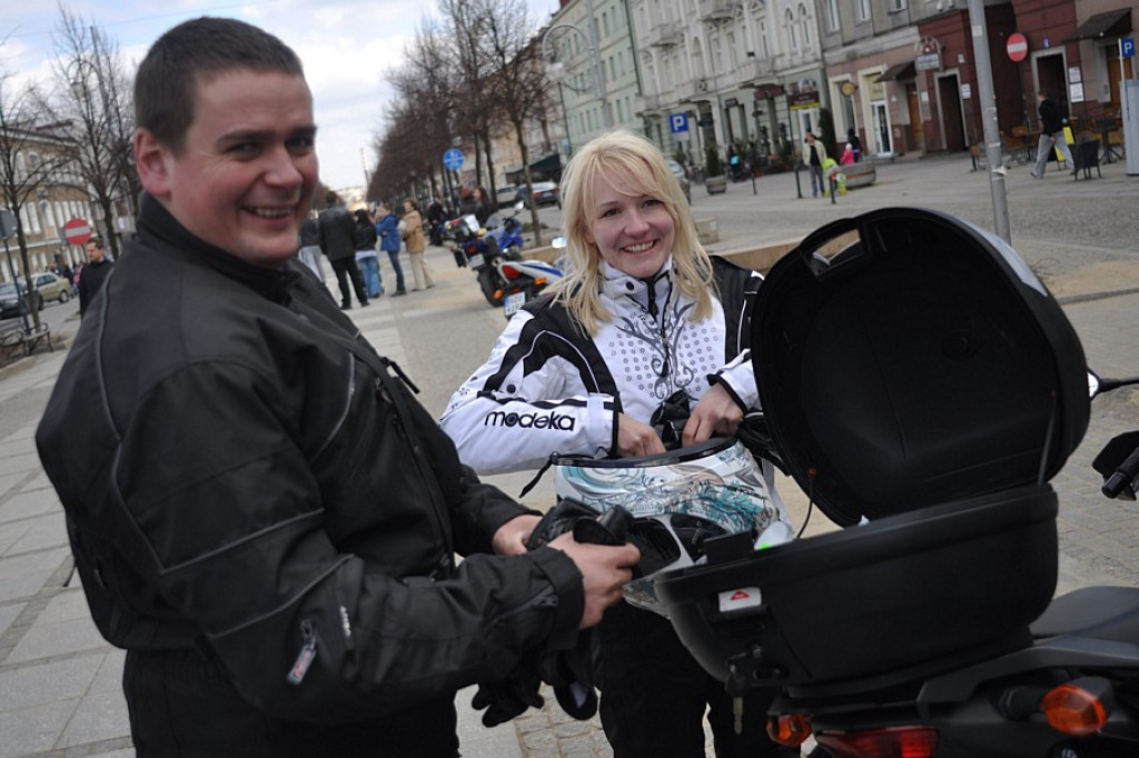 Motocykliści z Podhala na rozpoczęciu sezonu w Częstochowie