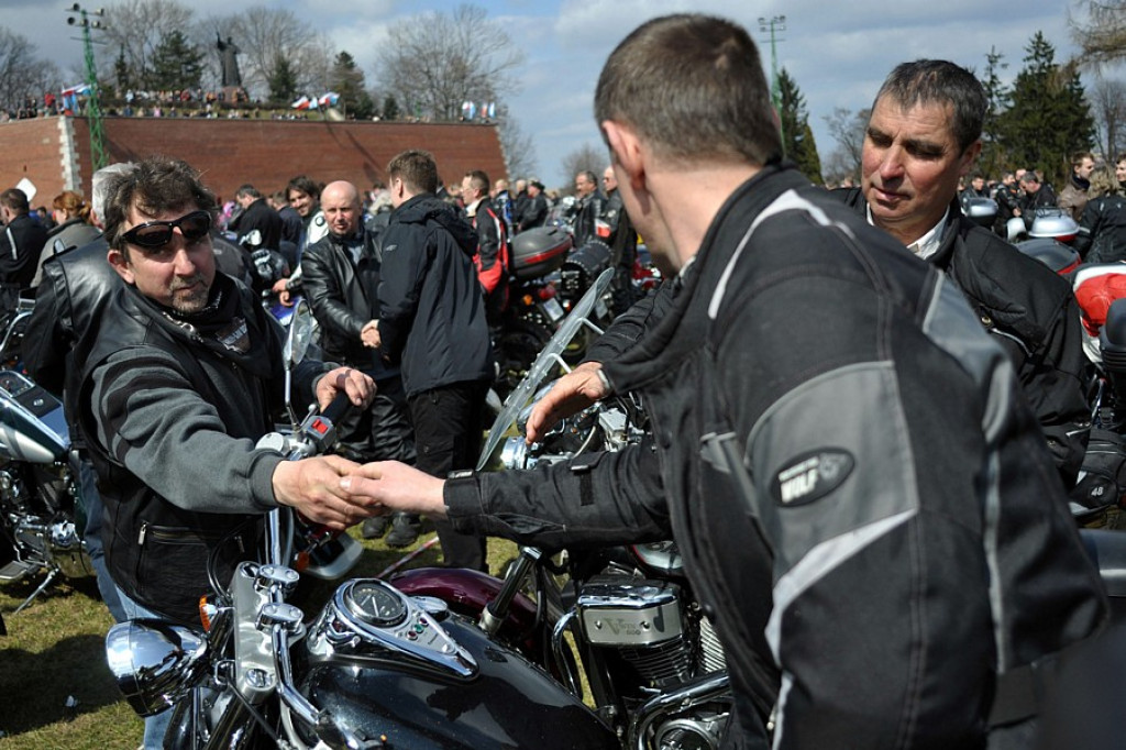 Motocykliści z Podhala na rozpoczęciu sezonu w Częstochowie