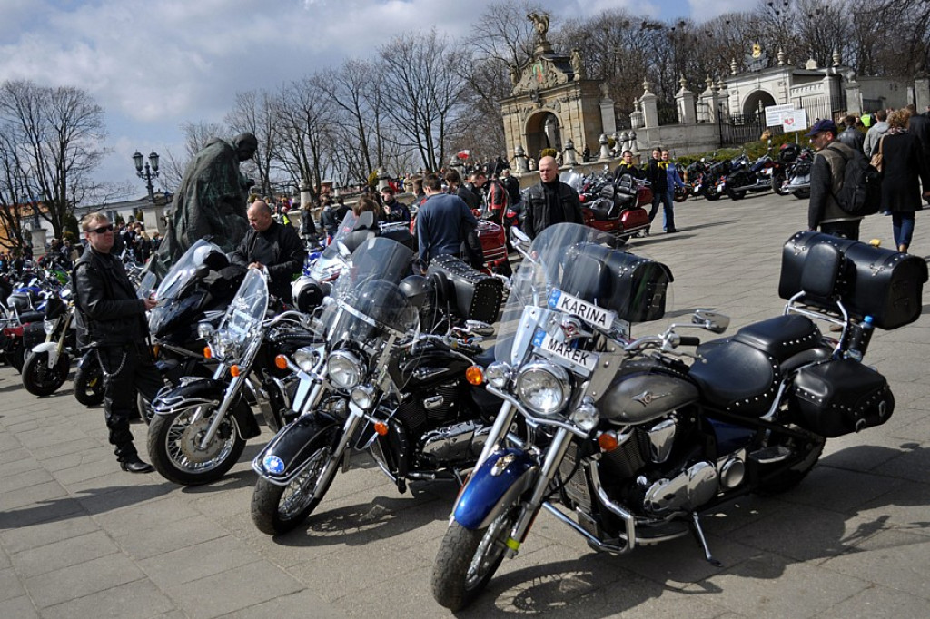 Motocykliści z Podhala na rozpoczęciu sezonu w Częstochowie