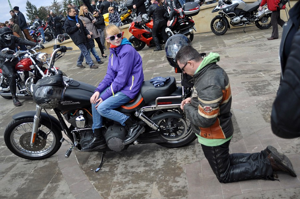 Motocykliści z Podhala na rozpoczęciu sezonu w Częstochowie