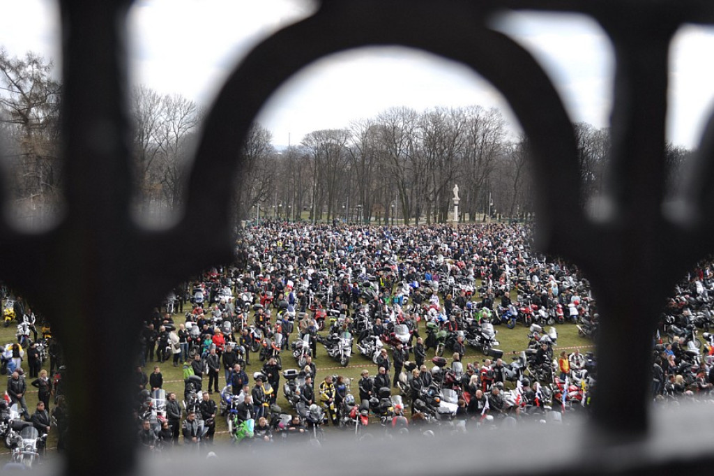 Motocykliści z Podhala na rozpoczęciu sezonu w Częstochowie