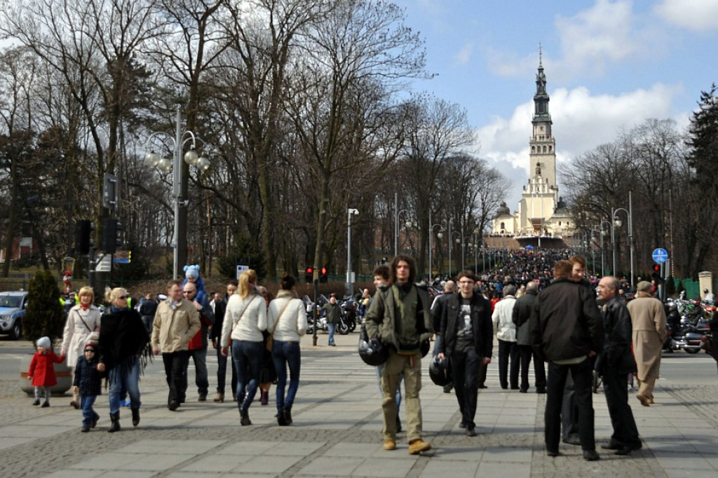 Motocykliści z Podhala na rozpoczęciu sezonu w Częstochowie