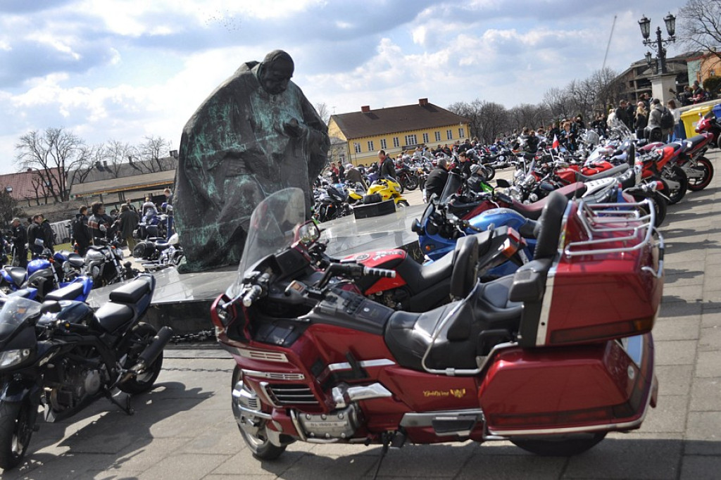 Motocykliści z Podhala na rozpoczęciu sezonu w Częstochowie