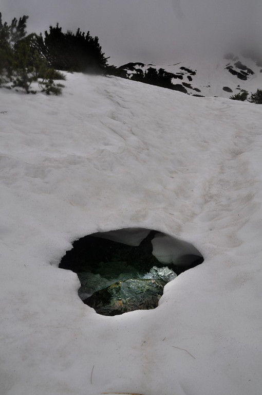 Tatry w deszczu, mgle i chmurach