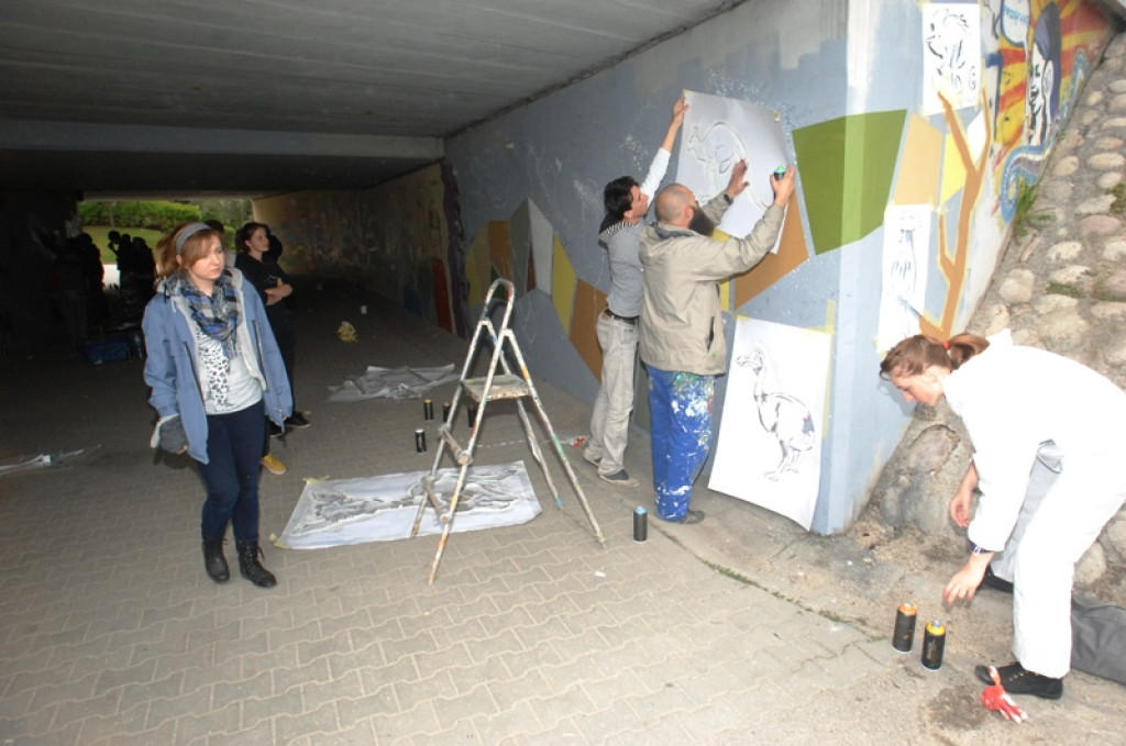 Nowy Targ: Tunel pod zakopianką jak galeria malarstwa
