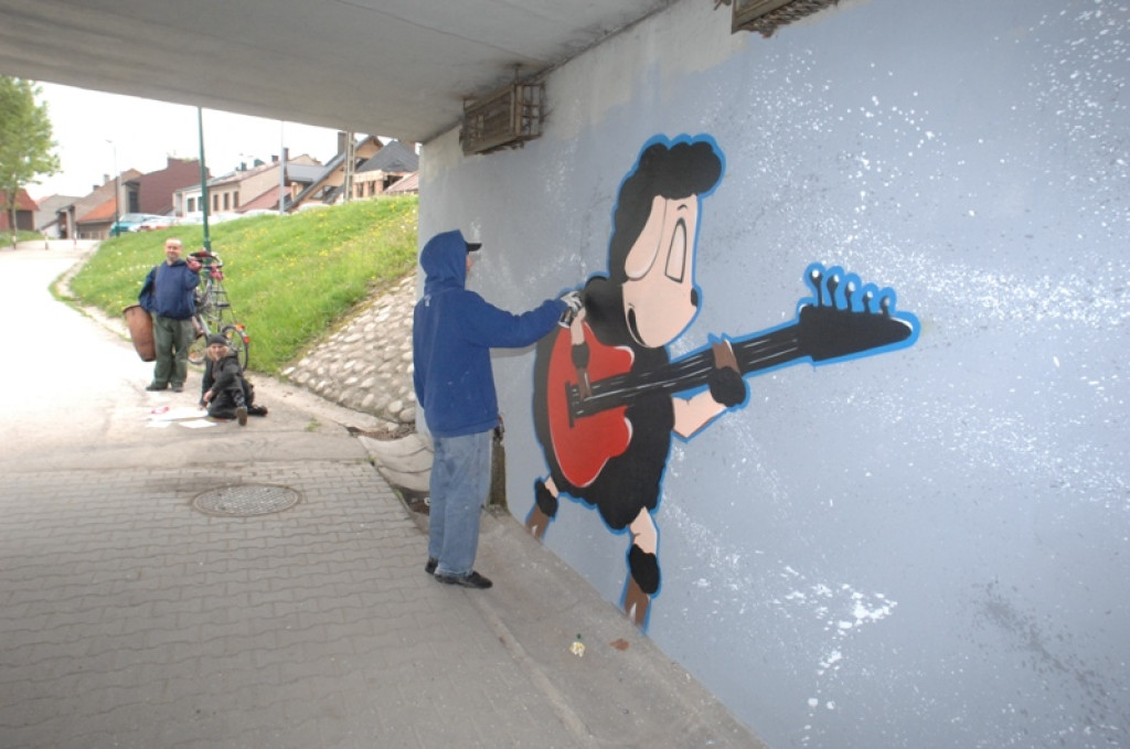 Nowy Targ: Tunel pod zakopianką jak galeria malarstwa