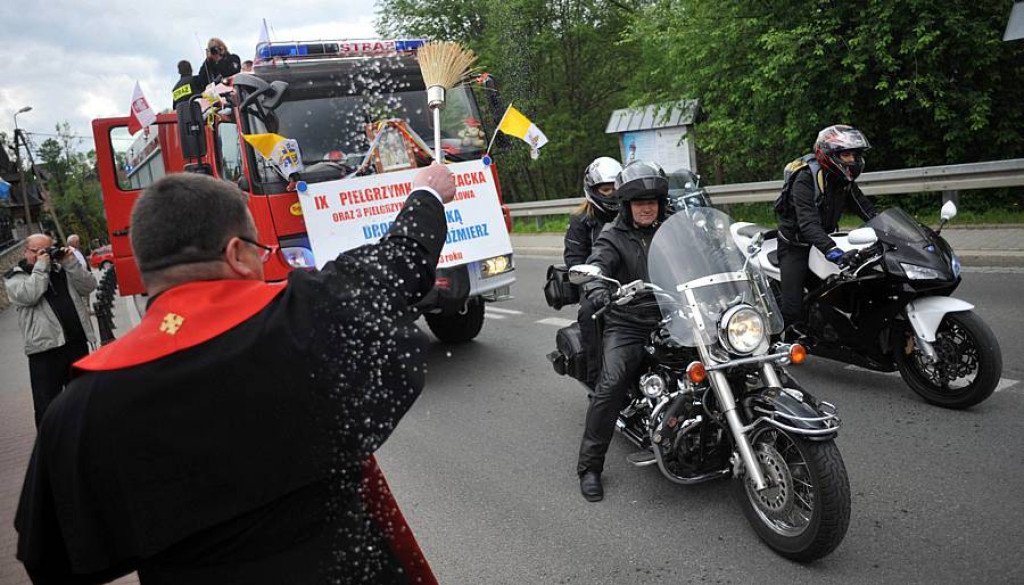 IX Pielgrzymka Strażacka i III Pielgrzymka Motocyklowa Drogą Papieską
